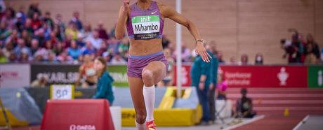 Weltklasse beim INIT INDOOR MEETING Karlsruhe 2026: Weitsprung-Star Malaika Mihambo geht an den Start
