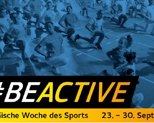 Jetzt anmelden - die Europäische Woche des Sports 2018
