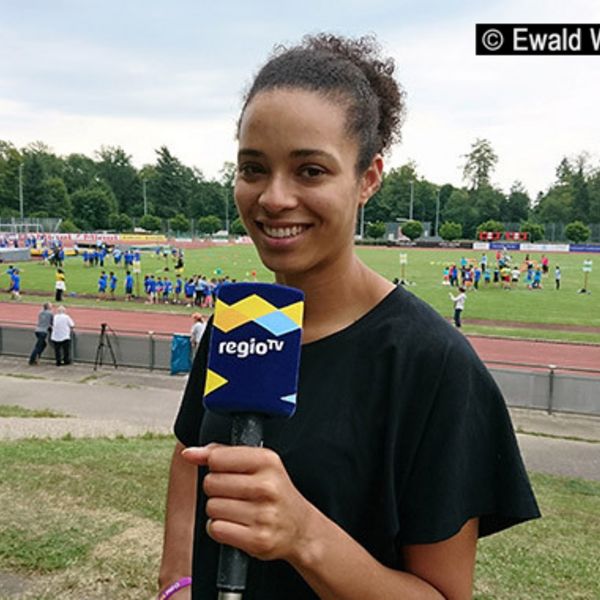 Kinderleichtathletik vor Ort am 28. Juni 2018 in Stuttgart-Degerloch