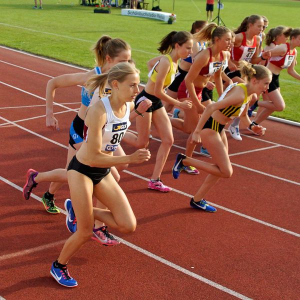 Deutsche 10.000 Meter-Meisterschaften in Pliezhausen am 12. Mai 2018