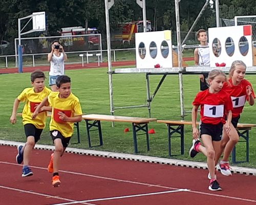 Kinderleichtathletik von ihrer schönsten Seite