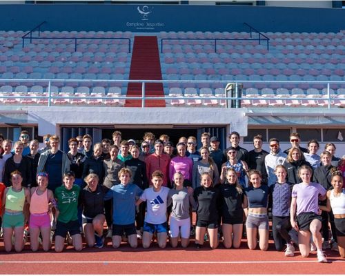 BW-Läufer:innen im Läufermekka Monte Gordo