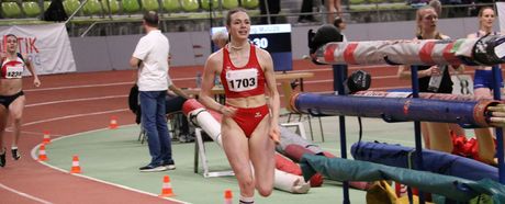 Nelly Sohn (LG Staufen) hier bei den BW Leichtathletik Hallen Finals 2024, Foto: WLV