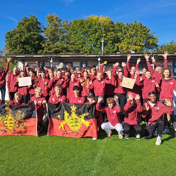Strahlender Sonnenschein, strahlende Gesichter