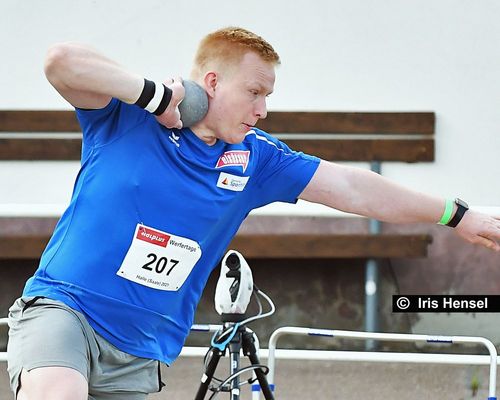 Eric Maihöfer glänzt mit 19,75 Meter